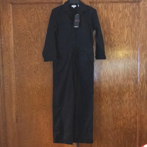 **LAST 1** Levi's Utility Black Rosie Jumpsuit Size L - Picture 11 of 14